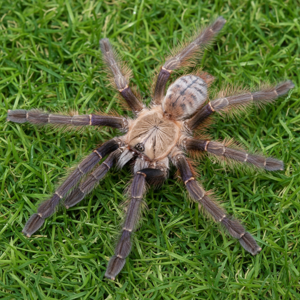 Phormingochilus everetti Sarawak Red Tree Tiger Tarantula 1''